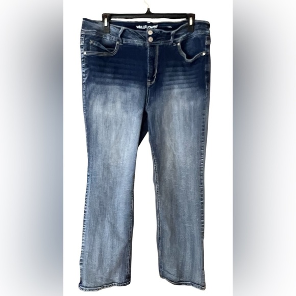 Wallflower Women's Straight Leg Jeans in Classic Blue Size 20 - Picture 3 of 6